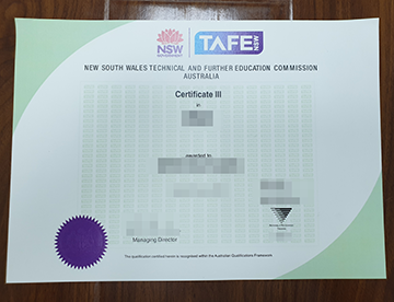 Where can I get a TAFE NSW Certificate?