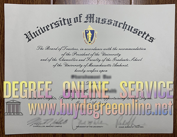  UMass diploma