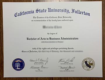 Order a fake California State University Fullerton diploma, buy CSUF degree