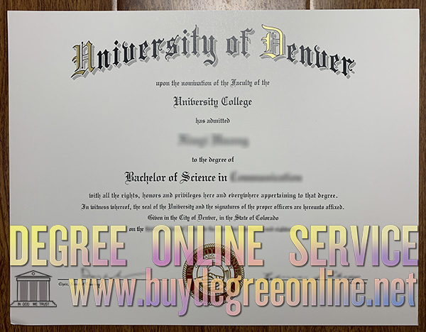 University of Denver degree