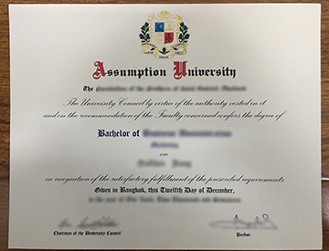 How to get an Assumption University diploma certificate online