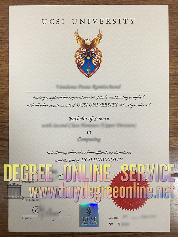 UCSI diploma, UCSI degree