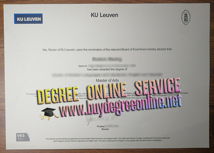 KU Leuven diploma