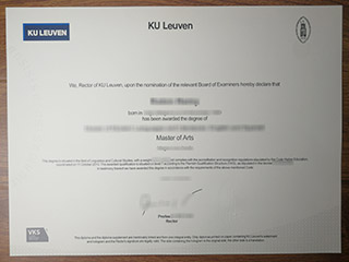 How long to get a fake KU Leuven diploma in Belgium