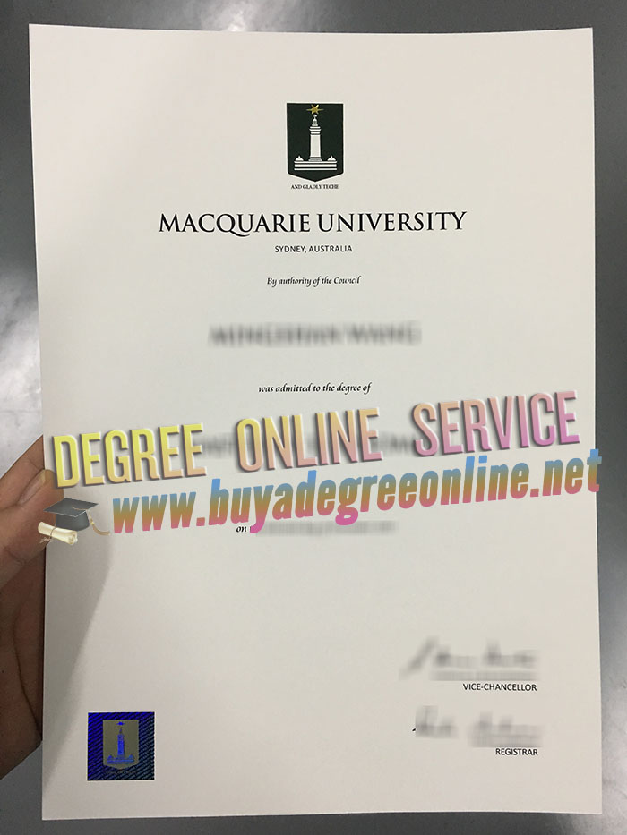 Macquarie University diploma