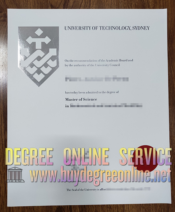 University of Technology Sydney degree, UTS degree, 