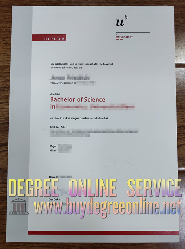 University of Bern diploma, University of Bern degree