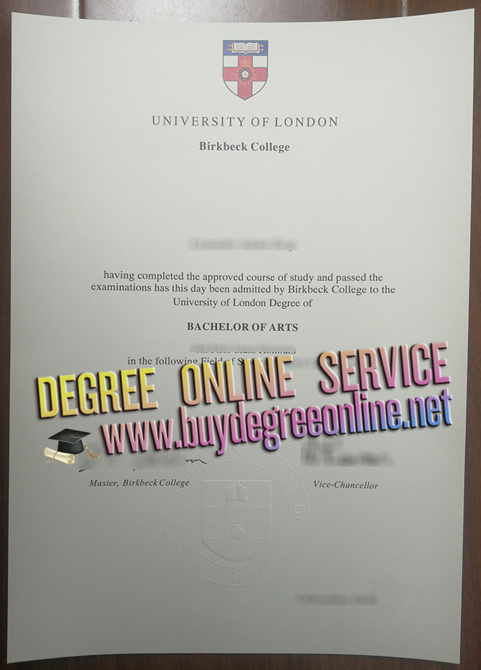 University of London Birkbeck College degree