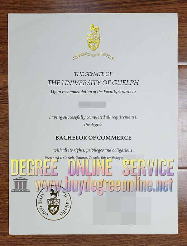 University of Guelph degree