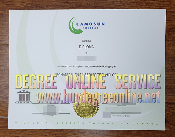  Camosun College degree