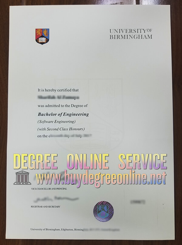 University of birmingham degree