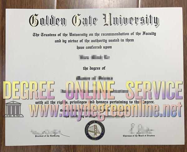 golden gate university degree