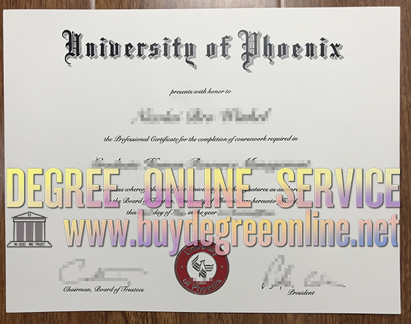 University of Phoenix degree