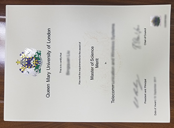 The Evolution of Queen Mary University of London diploma certificate