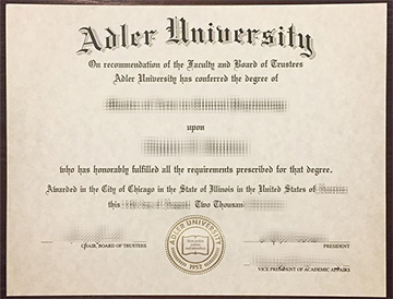 How To Effectively Obtain False Degree Certificate From Adler University?