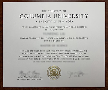 How To Make A Fake Columbia University Degree In New York?