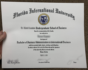 Purchase A  Florida International University Degree, Get A Fake FIU Degree