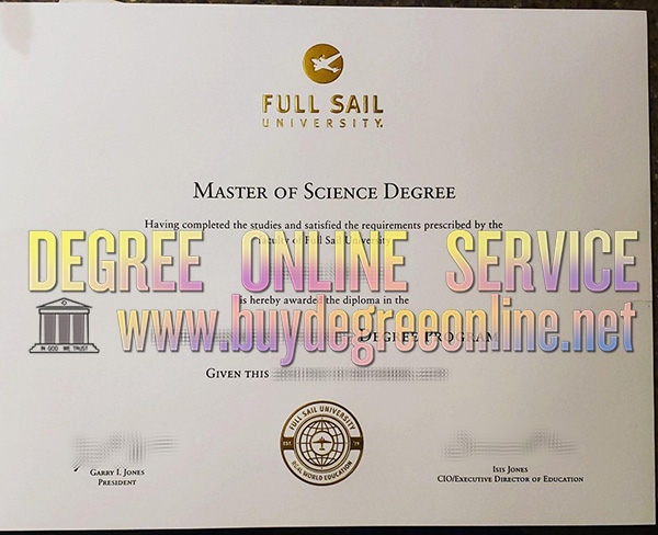 FULL SAIL degree