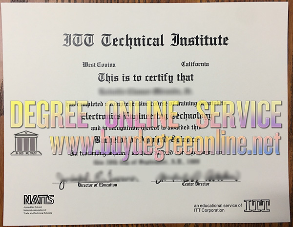 ITT Technical Institute degree