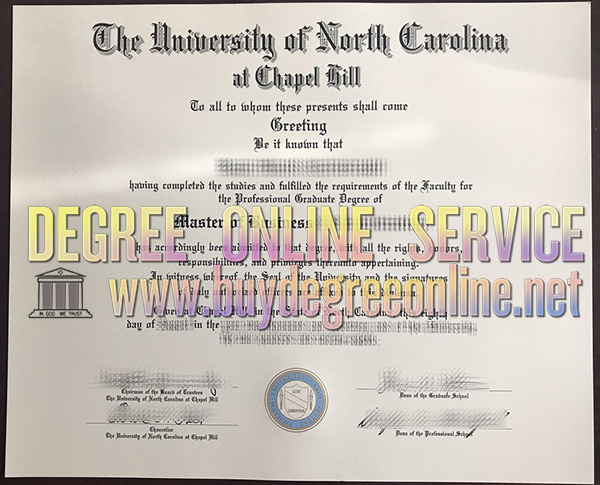 University of North Carolina at Chapel Hill degree