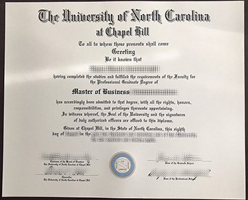 How To Order You the University of North Carolina Degree Certificate?