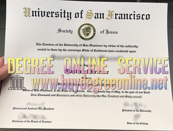 University of San Francisco degree