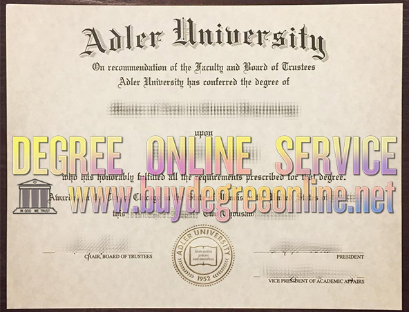 Adler University degree