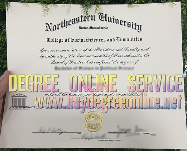 buy fake Northeastern University degree