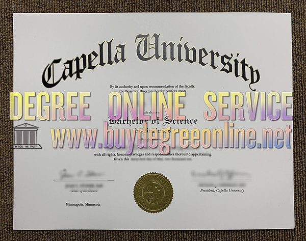 Capella University degree