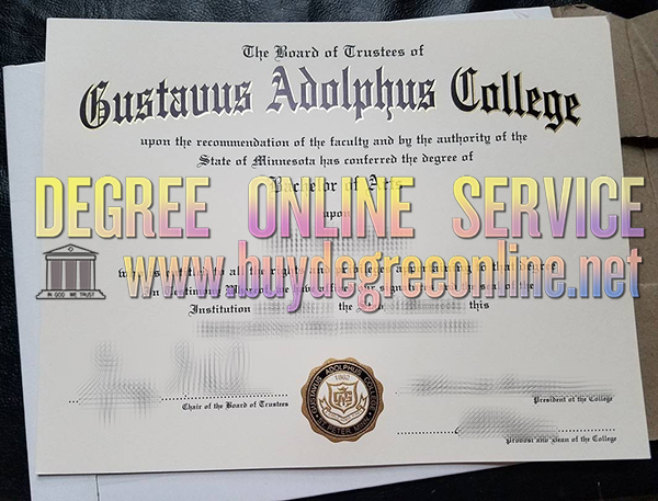 Gustavus Adolphus College degree