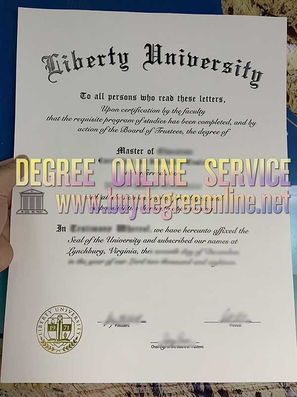 Liberty University degree