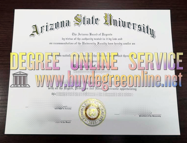 Arizona State University degree