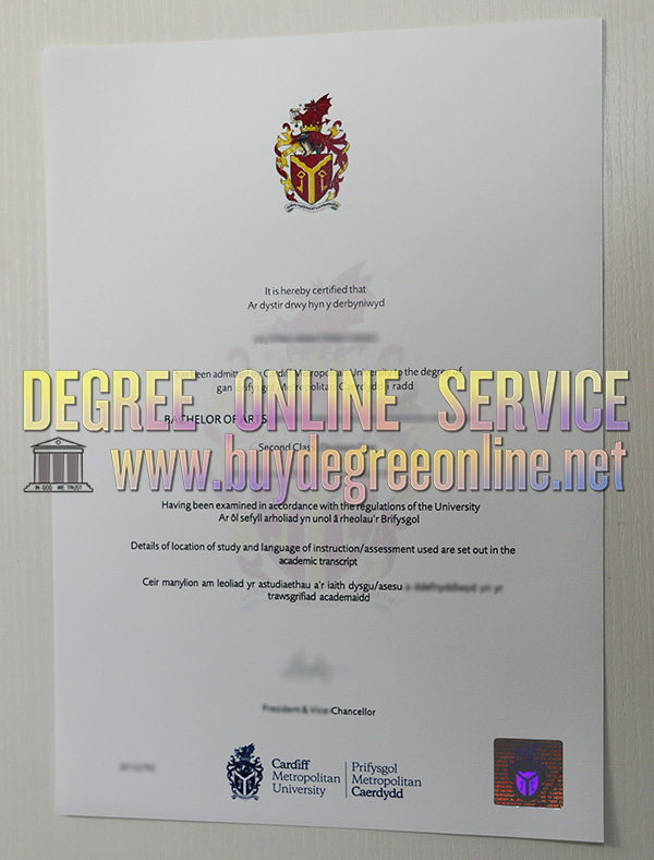 Cardiff Metropolitan University degree