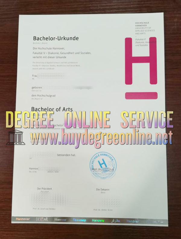 Hochschule Hannover degree