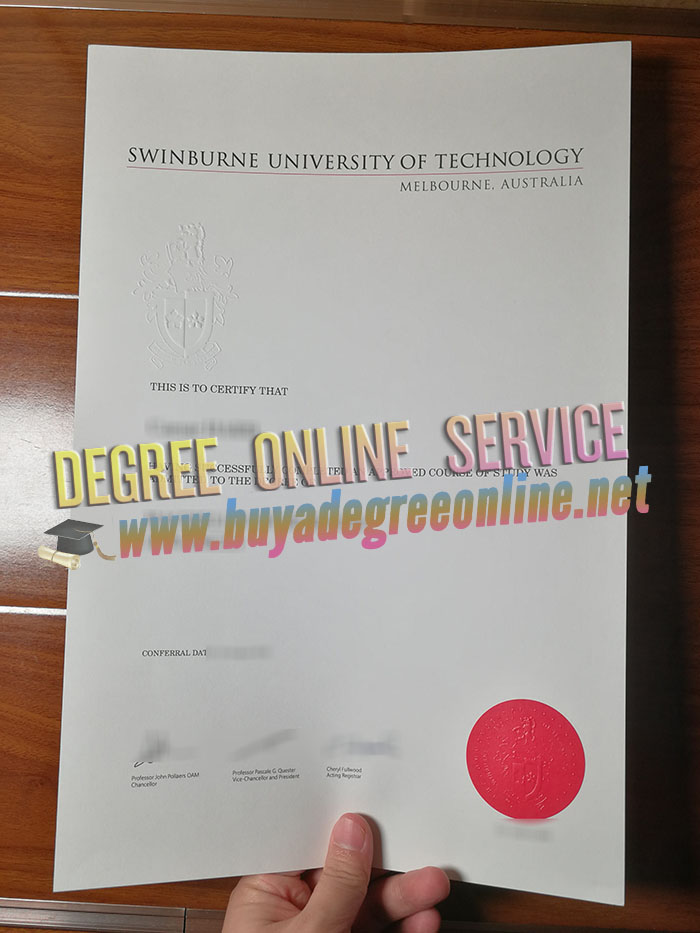 Swinburne University of Technology diploma