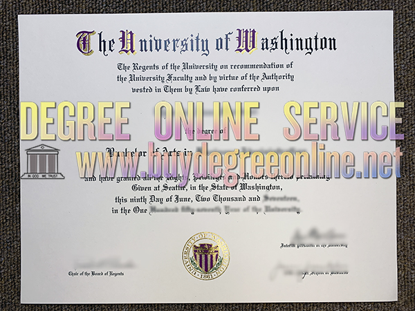 The University of Washington degree