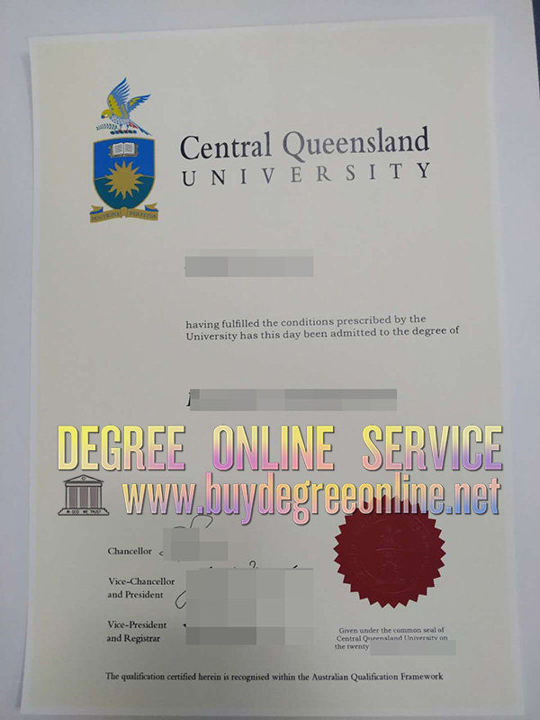 Central Queensland University degree