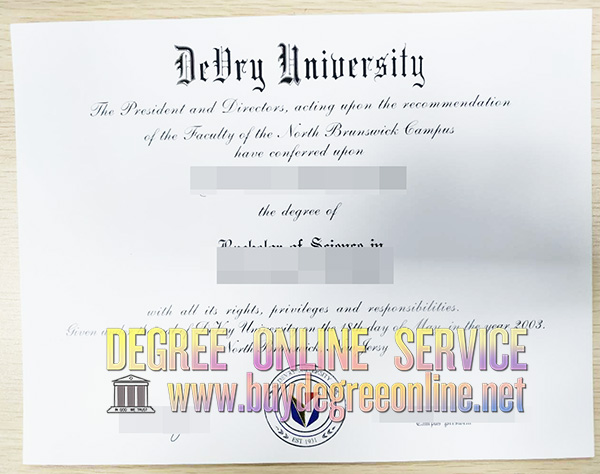 DeVry University Degree