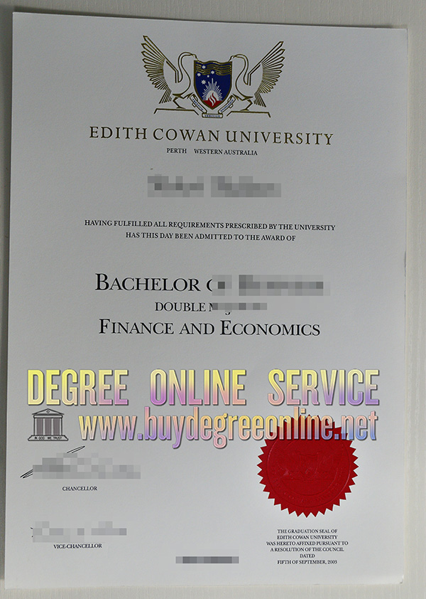 Edith Cowan University diploma