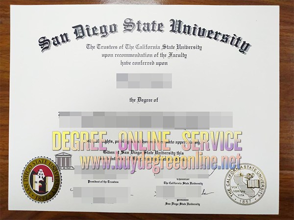 San Diego State University degree