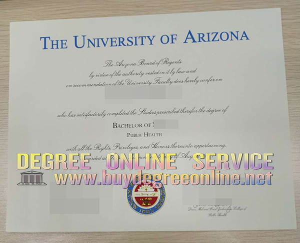 The University of Arizona degree