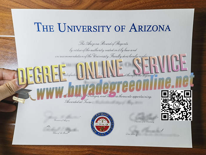 University of Arizona degree