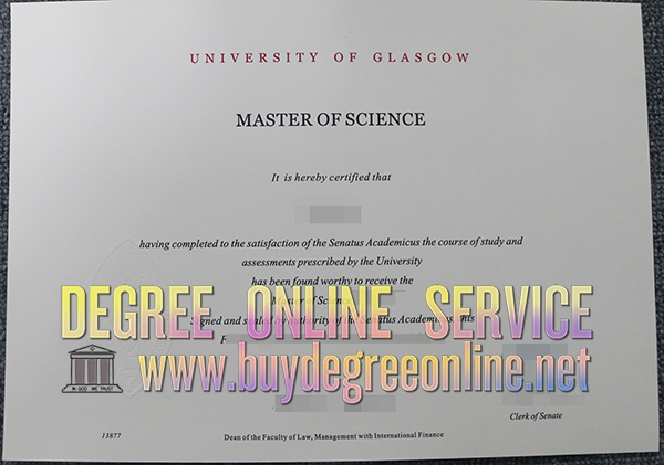 University of Glasgow diploma