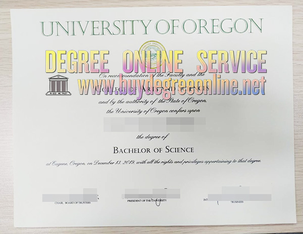 University of Oregon degree