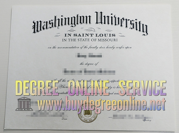 Washington University degree