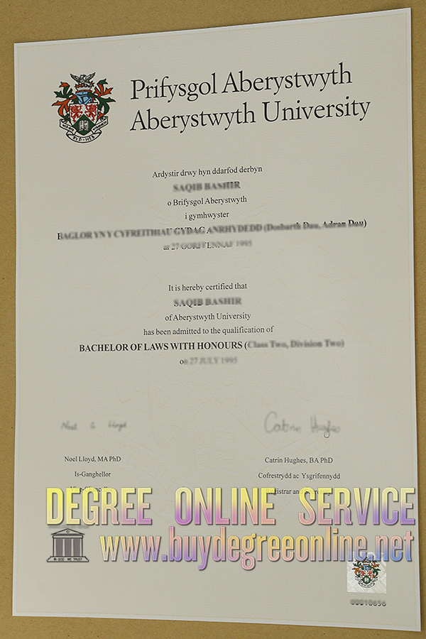 Aberystwyth University degree