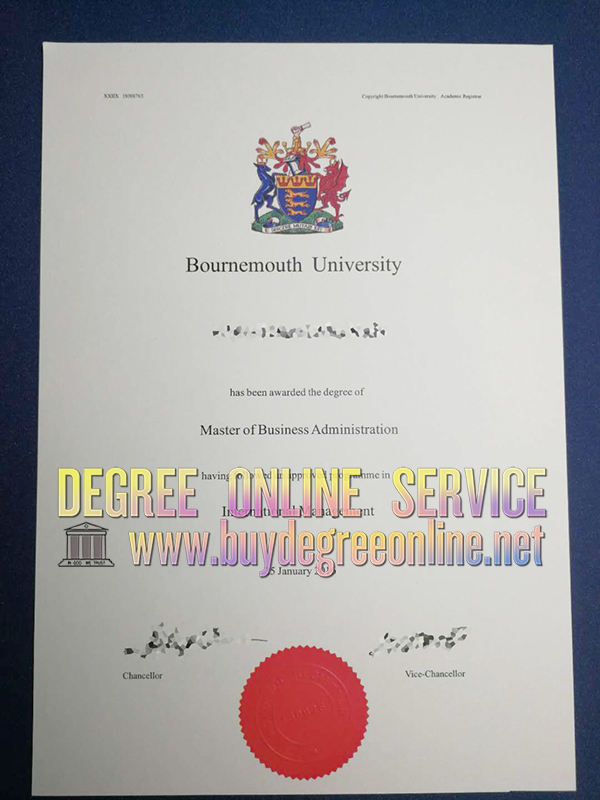 Bournemouth University degree