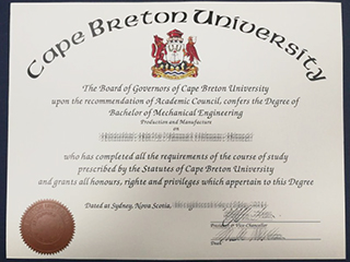 How much to buy a fake Cape Breton University degree online