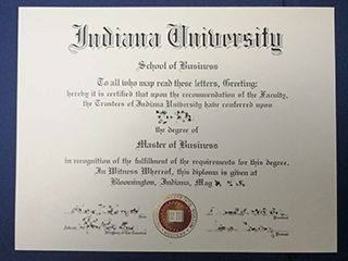 The way to quickly get a fake Indiana University diploma online