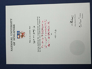 Buy a fake NUS degree online, National University of Singapore diploma